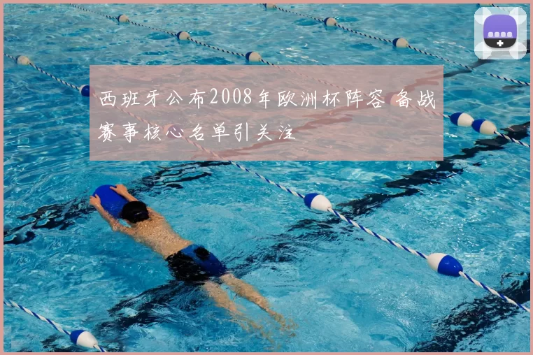 西班牙公布2008年欧洲杯阵容 备战赛事核心名单引关注