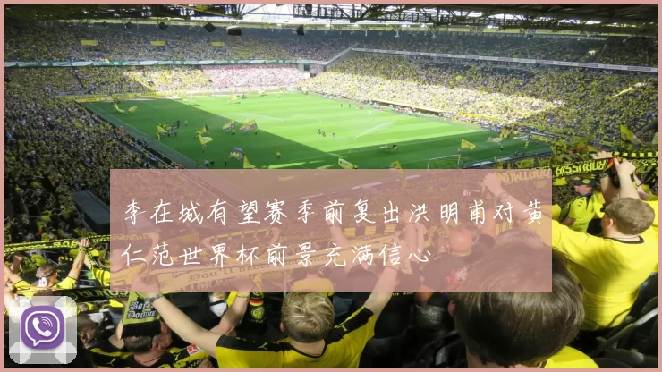 李在城有望赛季前复出洪明甫对黄仁范世界杯前景充满信心