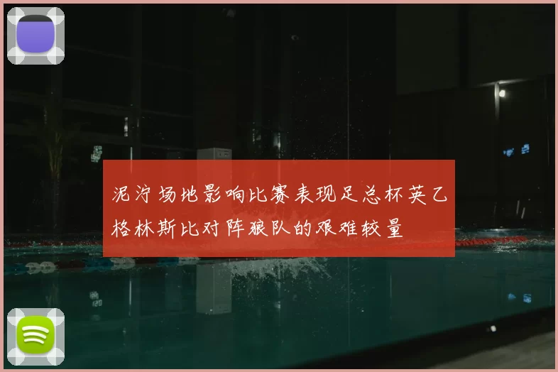 泥泞场地影响比赛表现足总杯英乙格林斯比对阵狼队的艰难较量