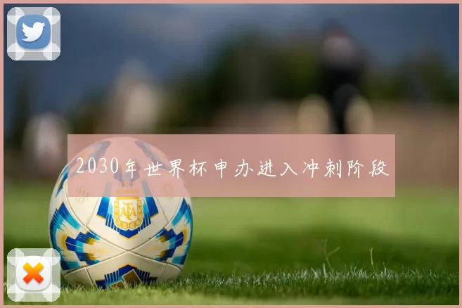 2030年世界杯申办进入冲刺阶段