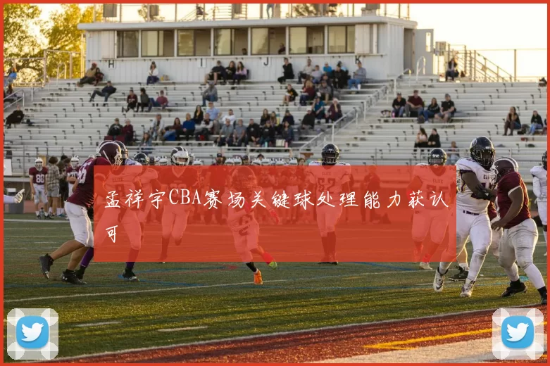孟祥宇CBA赛场关键球处理能力获认可